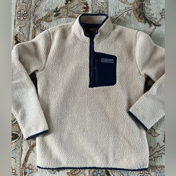 Vineyard Vines Other - Vineyard Vines Boys Sherpa 1/4 Zip